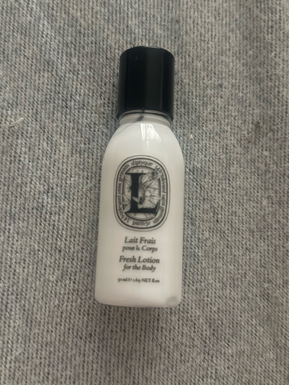 DIPTYQUE Lait Frais Fresh Body Lotion 1.7oz Travel Size NWT Rare Luxury